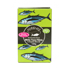 Fish4ever svītrainā tunča fileja olīveļļā, 160g